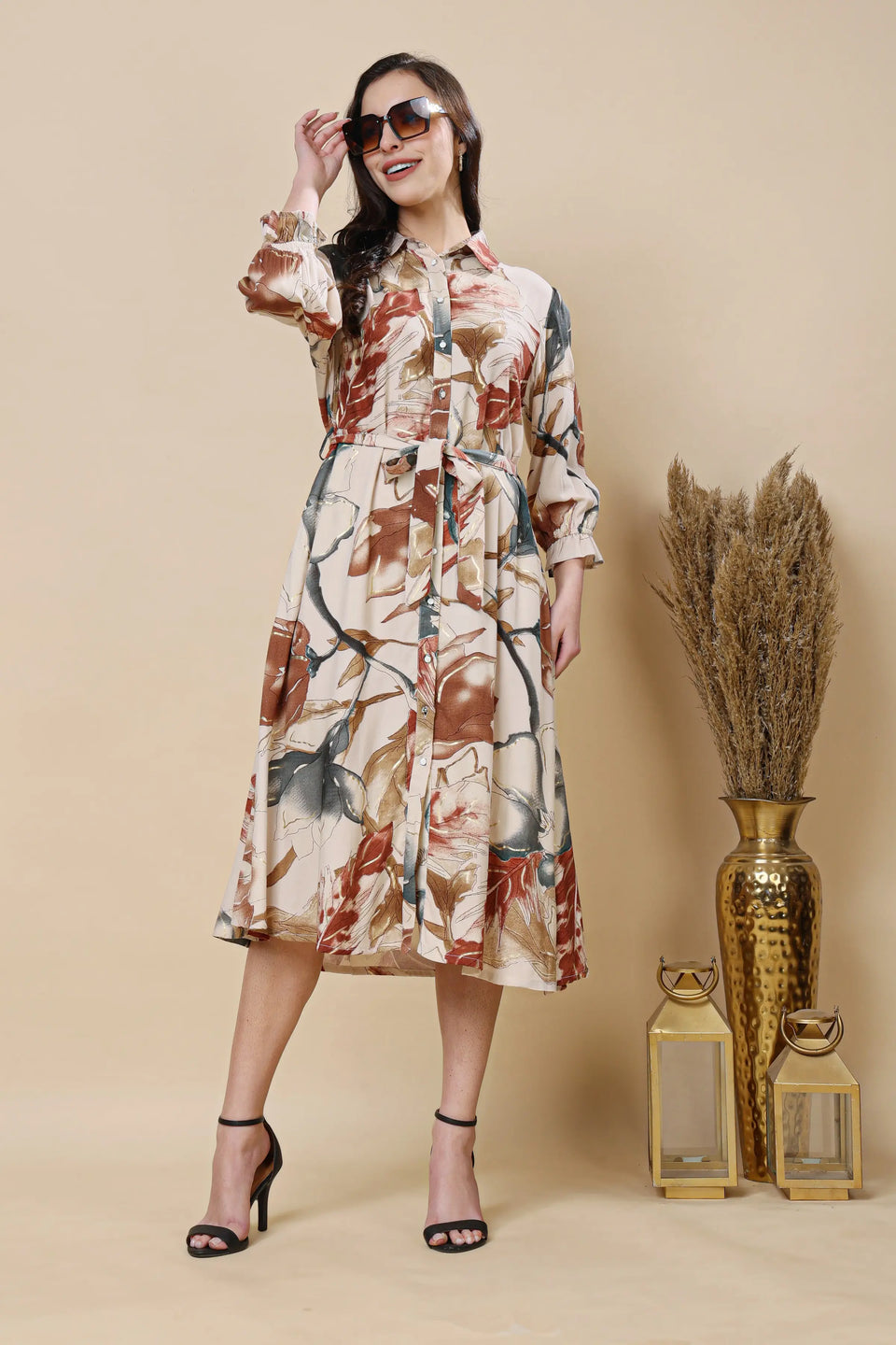 Designer sleeve rayon kurti dress