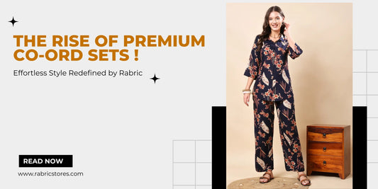 Rabric premium co-ord set pastel two-piece outfit for women