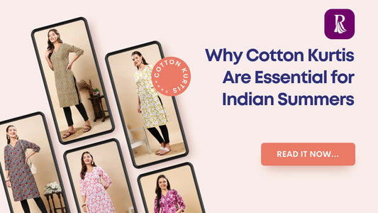 Best Cotton kurtis for summer in India by Rabric