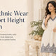 Best ethnic wear for short height women featuring flattering kurtis, kurta sets and suit styles for a balanced and elegant look