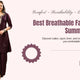Women wearing breathable cotton and linen kurtis suitable for summer in India