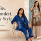 Loose comfortable outfits for women featuring breathable cotton kurti and relaxed daily wear styling by RABRIC