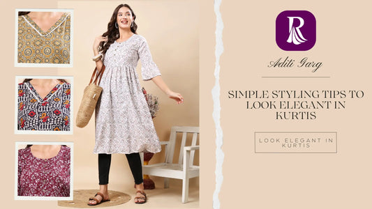 Elegant kurti styling tips for women showing modern and traditional outfit ideas for daily wear and office look