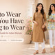 Indian woman choosing a comfortable daily wear outfit with kurtis, jeans and kurta sets for everyday styling