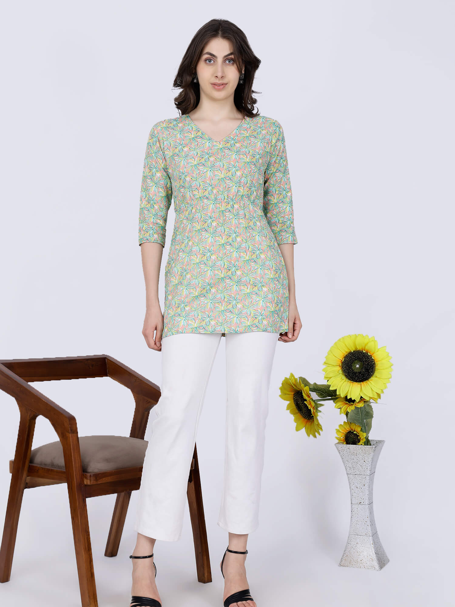 Casual & Office Wear Short Kurti by Rabric