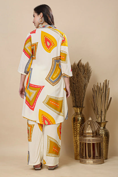 Comfortable daily wear mul cotton co-ord set by RABRIC