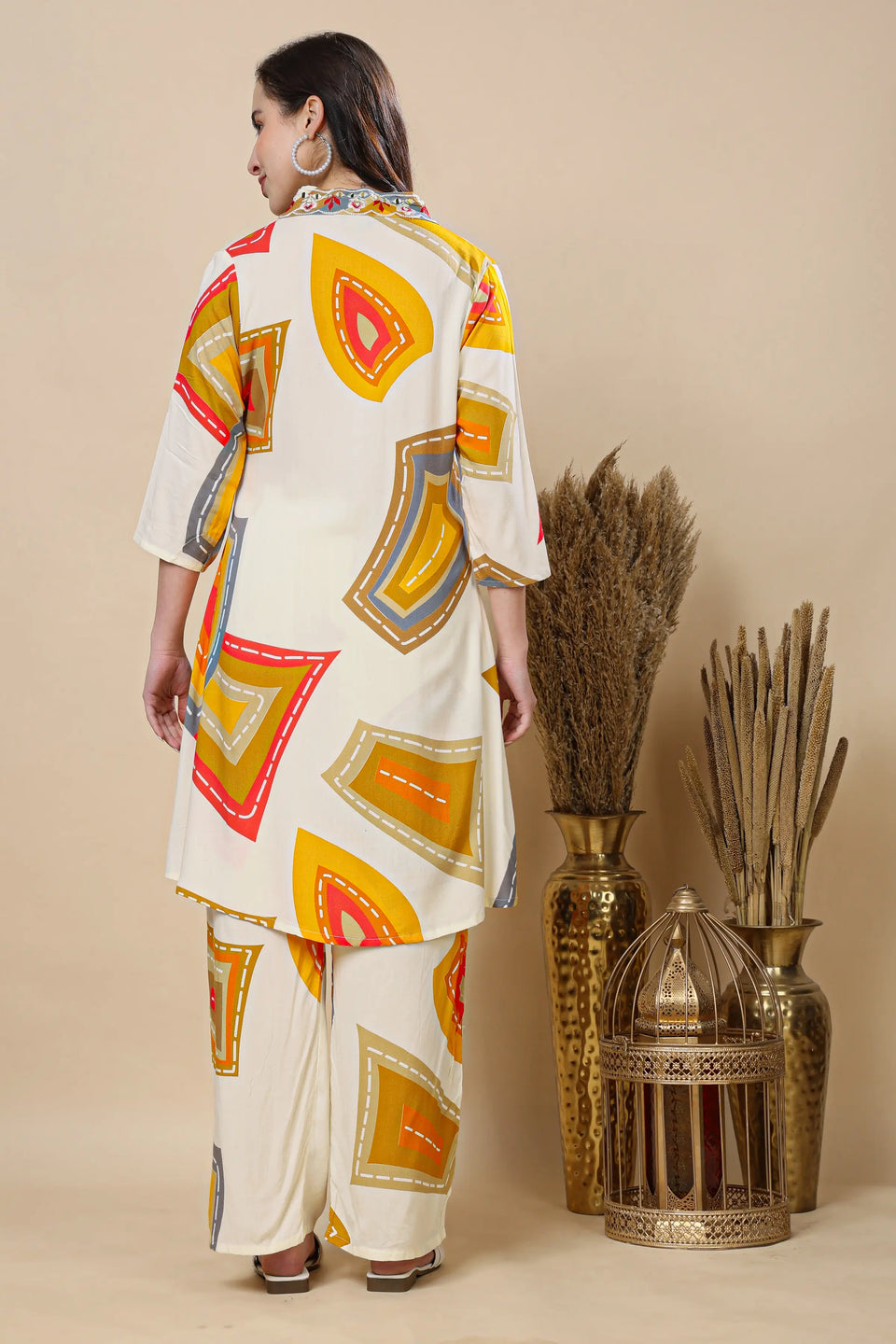 Comfortable daily wear mul cotton co-ord set by RABRIC