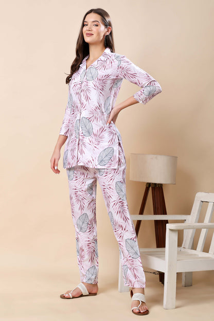 Side Pocket Detail in Rabric Premium Loungewear Co-ord Set