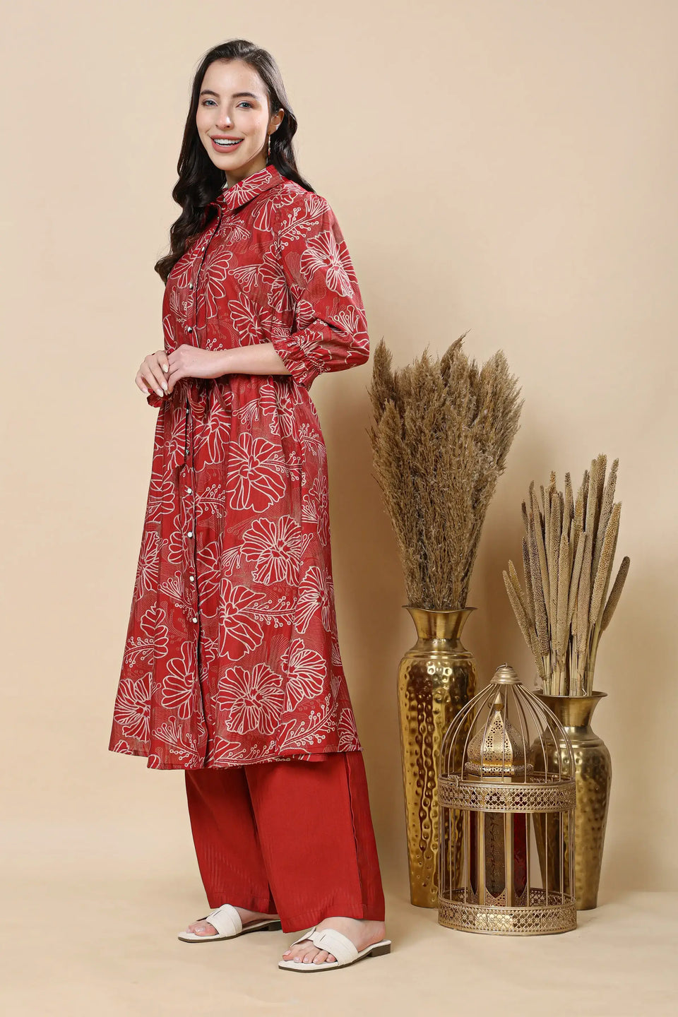 Summer wear breathable women co-ord set