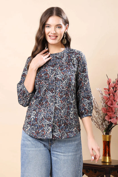 Rabric stylish casual shirt top for women’s fashion collection