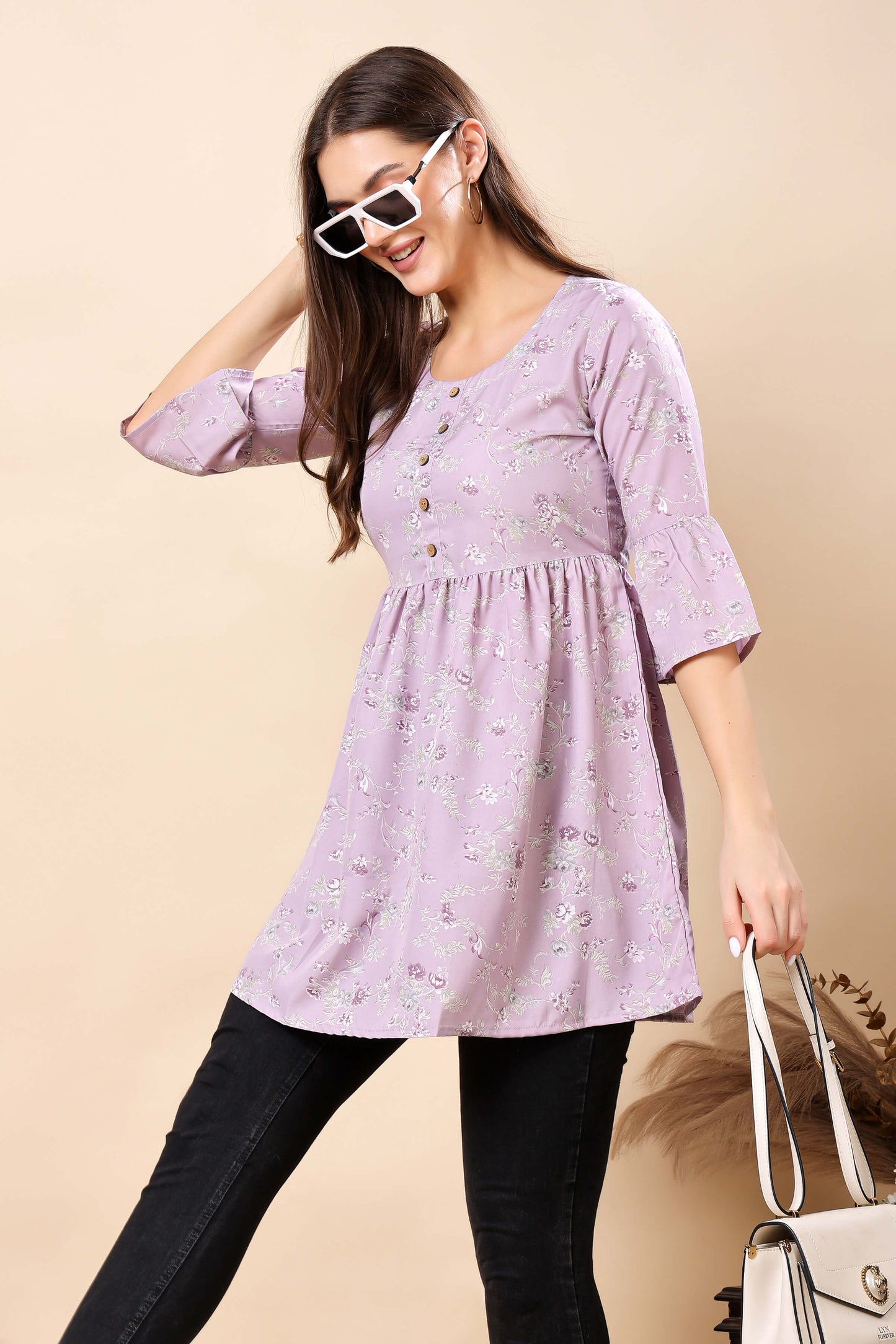 Rabric Premium Short Kurti for Women – Lifestyle Shot