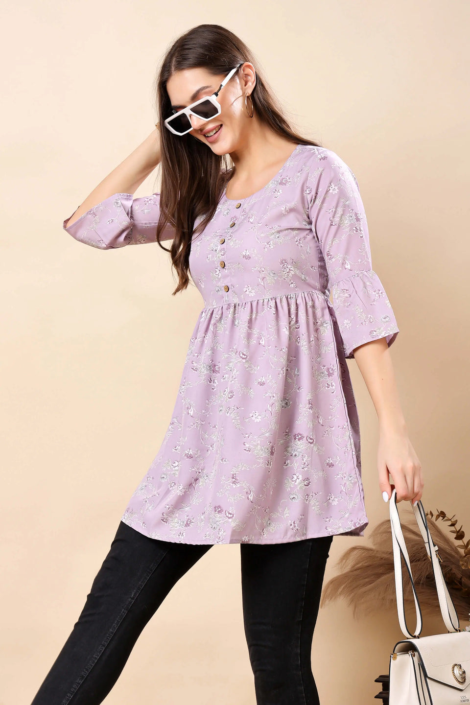 Rabric Premium Short Kurti for Women – Lifestyle Shot