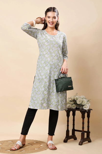 Comfortable Office Wear Cotton Kurti for Women