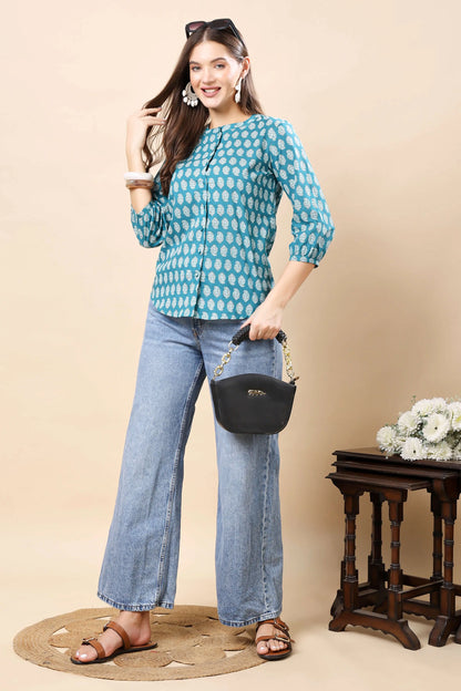 Rabric Premium Designer Casual Cotton Top