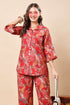 Vertican silk fabric texture close-up – Rabric premium co-ord set