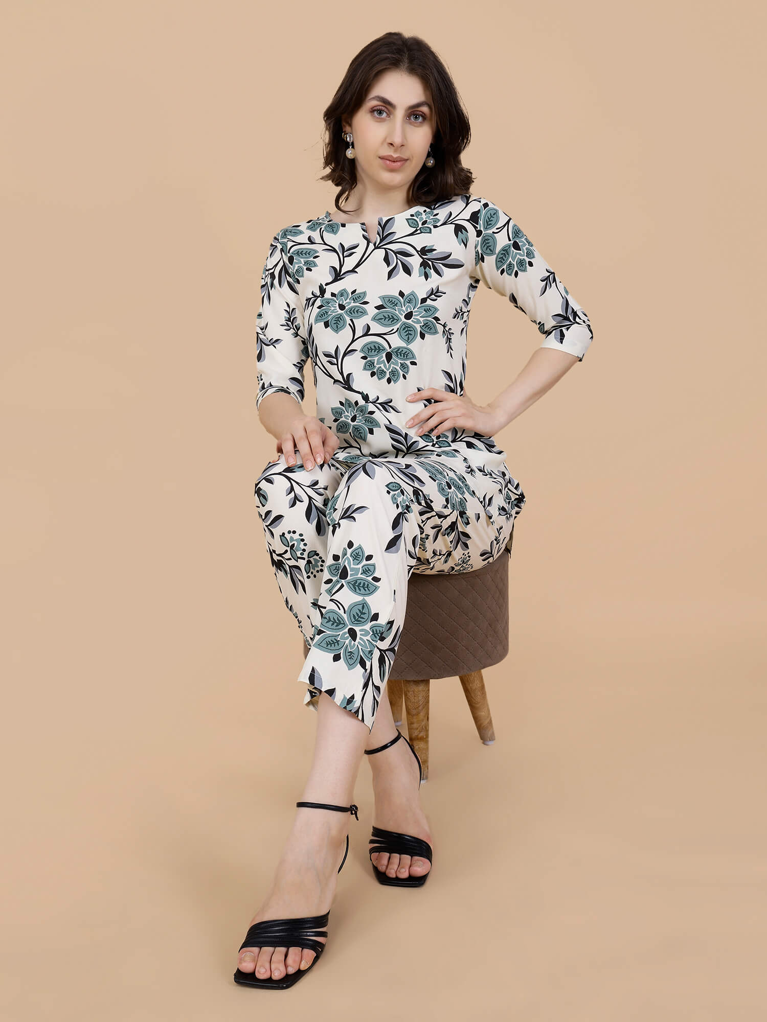 Soft rayon casual co-ord set for women by Rabric