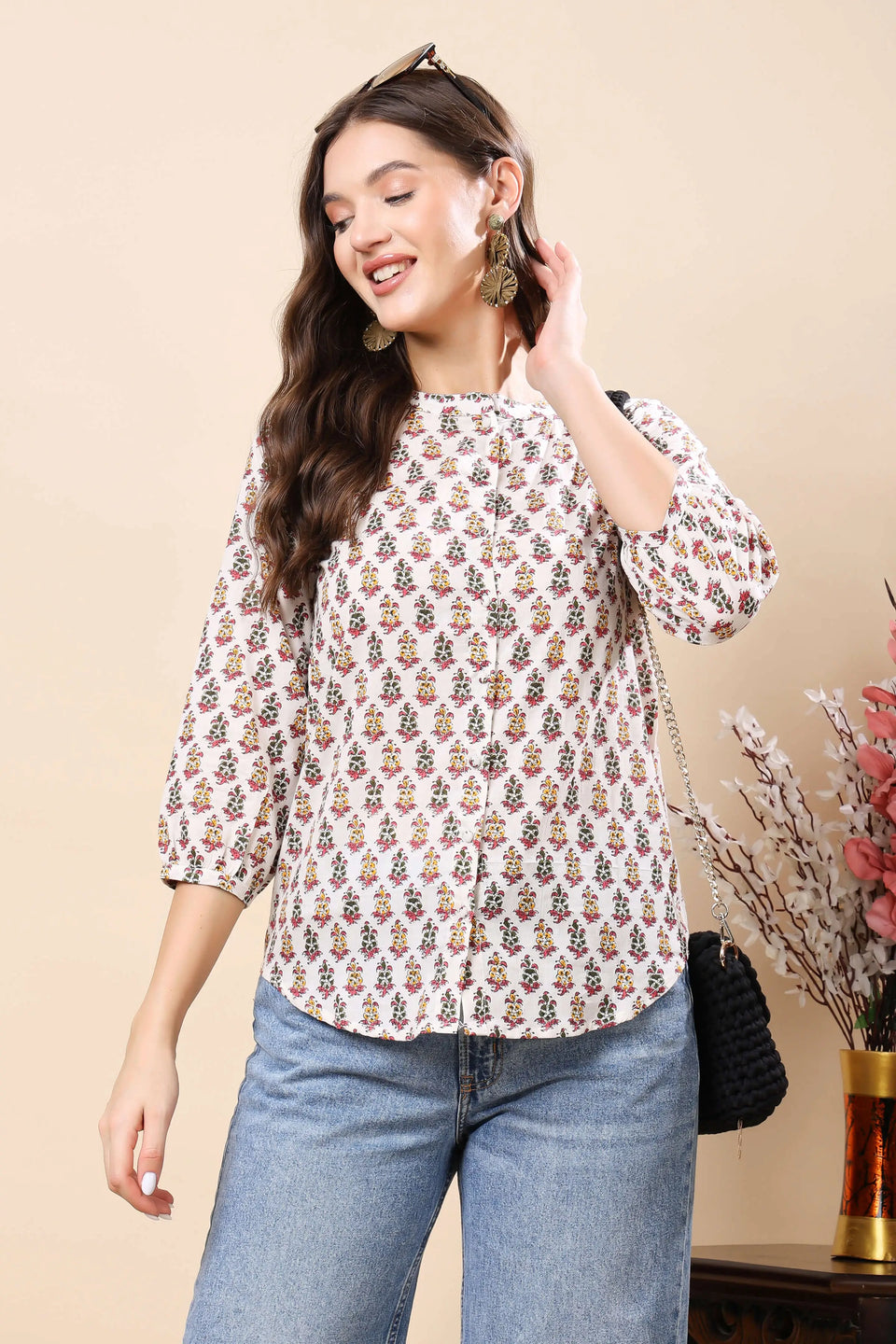 Summer Wear Cotton Short Top for Women – Rabric
