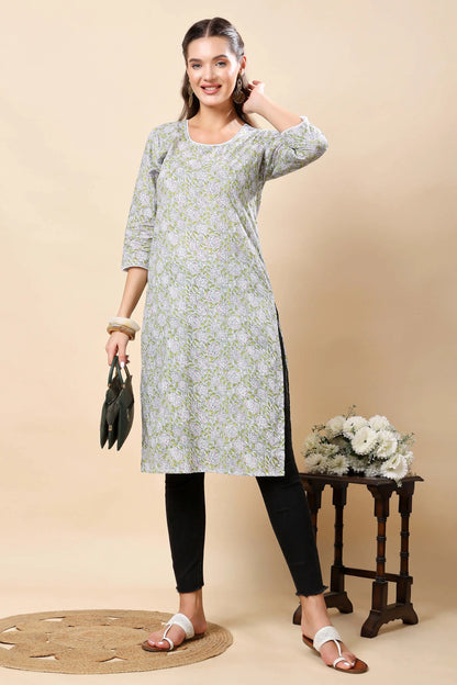 Stylish Long Kurti Collection from Rabric Stores