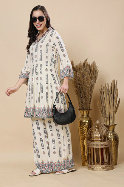 Lightweight summer mul cotton co-ord set