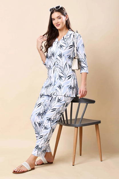 Stylish Travel Wear Women’s Cotton Co-ord Set by Rabric