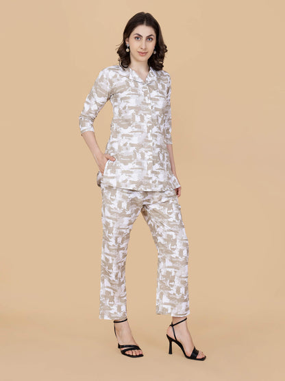Women’s Premium Co-ord Set in Soft Cotton Fabric – Rabric